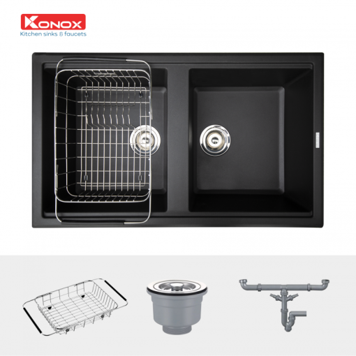CHẬU RỬA BÁT KONOX PHOENIX SMART 860 - 11
