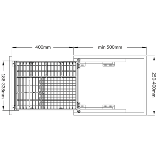 Giá đựng chai lọ gia vị GrandX XS.25S - 5
