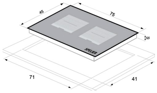 BẾP TỪ SPELIER SPE IC 1089-EG - 3