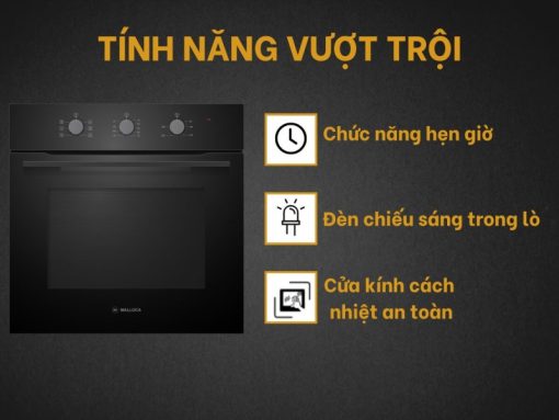 Lò nướng âm tủ MALLOCA MOV 606AF - 7