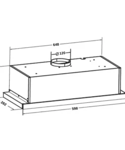 Máy hút mùi âm tủ GrandX GX H60F58B - 17