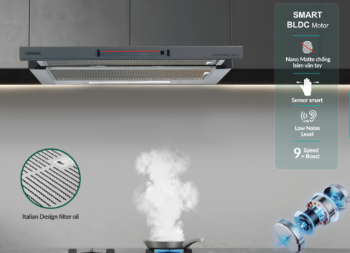 Máy hút mùi âm tủ GrandX GX H70F72G - 9