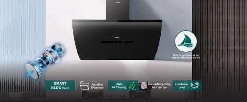 Máy hút mùi áp tường GrandX GX H70F87B - 15