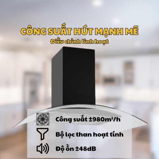 Máy hút mùi GrandX GX H70C55B - 5