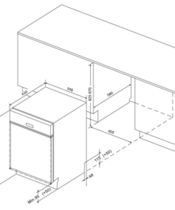 Máy rửa bát GrandX SMS8GX89B - 14