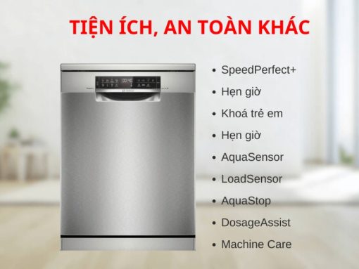 Máy rửa chén Bosch SMS6ZCI85E - 7