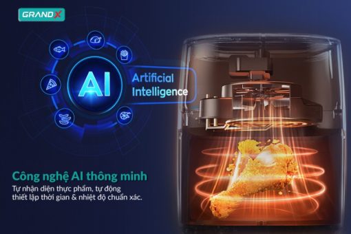 Nồi chiên không dầu GrandX GX-AR08SMART - 13