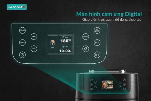 Nồi chiên không dầu GrandX GX-AR08SMART - 15
