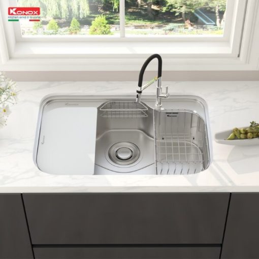 CHẬU RỬA BÁT KONOX TARI 7851SR-FULL - 7