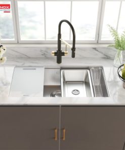 CHẬU RỬA BÁT KONOX TARI 8748SR FULL - 36 CHẬU RỬA BÁT KONOX TARI 8748SR FULL - 35