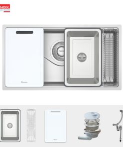 CHẬU RỬA BÁT KONOX TARI 8748SR FULL - 38 CHẬU RỬA BÁT KONOX TARI 8748SR FULL - 37