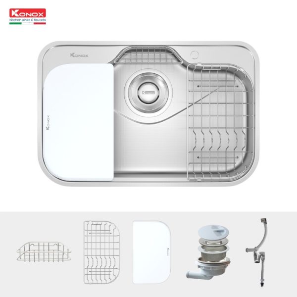 CHẬU RỬA BÁT KONOX TARI 7851SR-FULL - 9