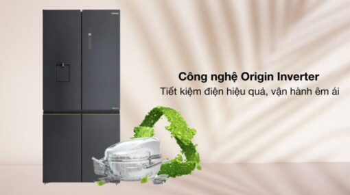 Tủ lạnh Inverter multi door TOSHIBA GR RF675WI PMV(06) MG - 20