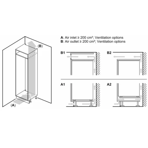 Tủ mát âm tủ Bosch KIR81ADD0 - 3