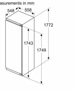 Tủ mát âm tủ Bosch KIR81ADD0 - 15