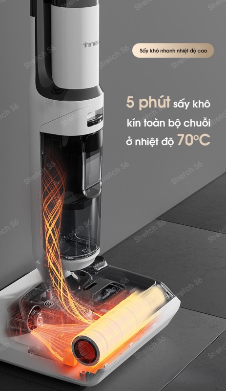 MÁY LAU NHÀ KHÔ ƯỚT CẦM TAY TINECO FLOOR ONE STRETCH S6 2025-TRỢ THỦ ĐẮC LỰC CHO NGÔI NHÀ SẠCH BÓNG - 41 MÁY LAU NHÀ KHÔ ƯỚT CẦM TAY TINECO FLOOR ONE STRETCH S6 2025-TRỢ THỦ ĐẮC LỰC CHO NGÔI NHÀ SẠCH BÓNG