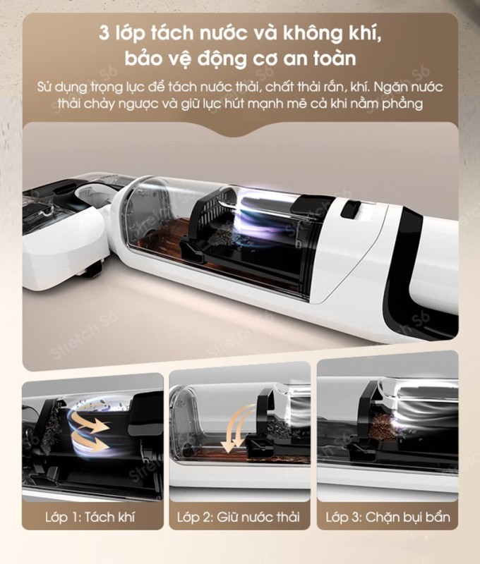 MÁY LAU NHÀ KHÔ ƯỚT CẦM TAY TINECO FLOOR ONE STRETCH S6 2025-TRỢ THỦ ĐẮC LỰC CHO NGÔI NHÀ SẠCH BÓNG - 46 MÁY LAU NHÀ KHÔ ƯỚT CẦM TAY TINECO FLOOR ONE STRETCH S6 2025-TRỢ THỦ ĐẮC LỰC CHO NGÔI NHÀ SẠCH BÓNG