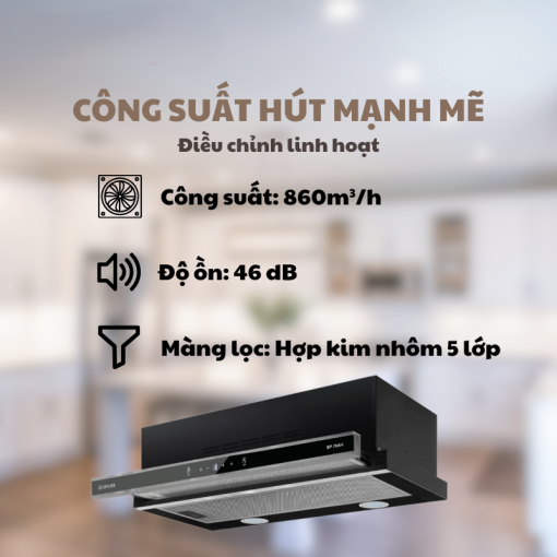 MÁY HÚT MÙI SPELIER SP 70 AH - 17
