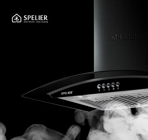 MÁY HÚT MÙI KÍNH CONG SPELIER SP 651G - 11