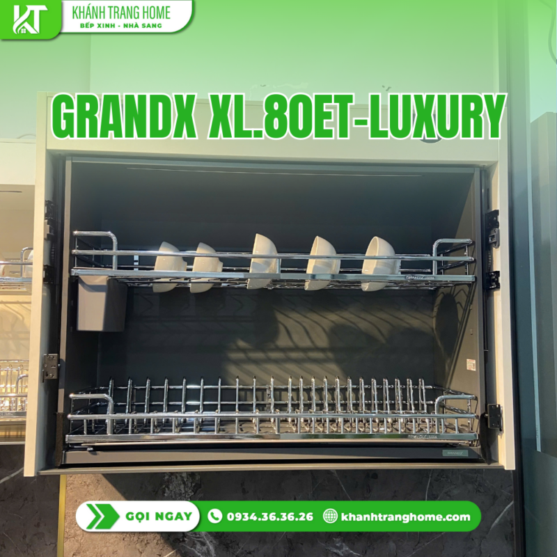 Giá bát đĩa thông minh GrandX XL.80ET-Luxury - 27 Giá bát đĩa thông minh GrandX XL.80ET-Luxury