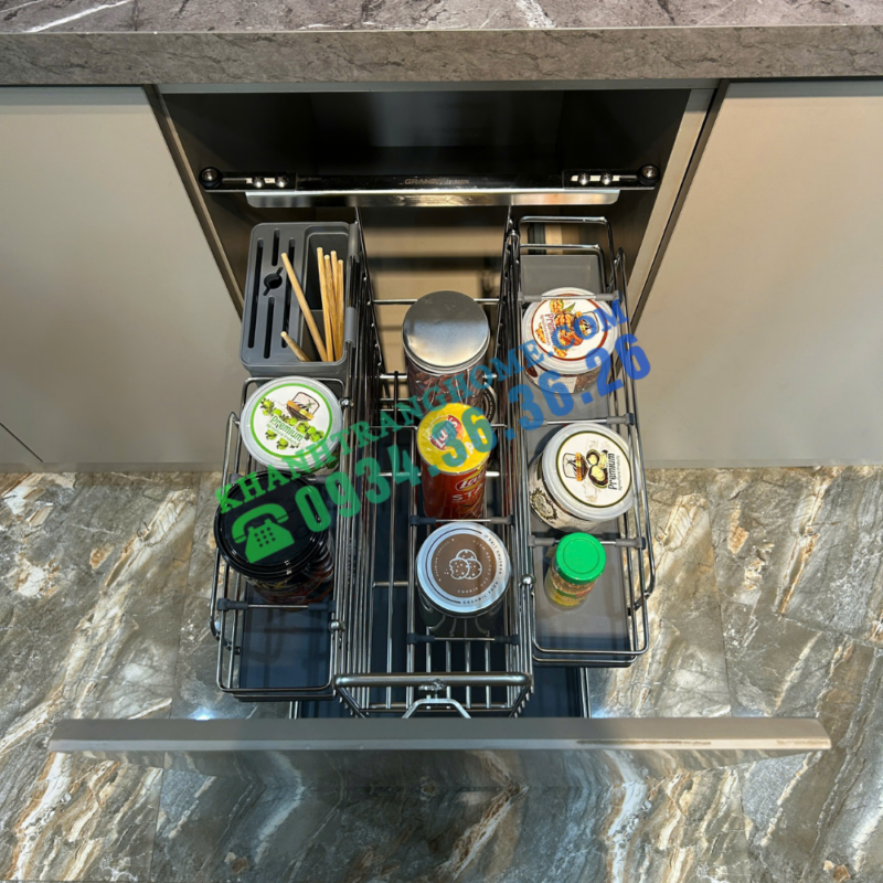 Giá dao thớt gia vị GrandX XK.40M - 29 Giá dao thớt gia vị GrandX XK.40M