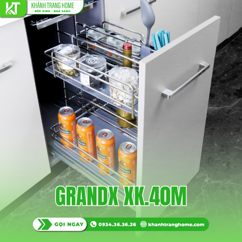 Giá dao thớt gia vị GrandX XK.40M - 25 Giá dao thớt gia vị GrandX XK.40M