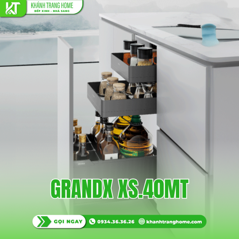 Giá gia vị GrandX XS.40MT - 15 Giá gia vị GrandX XS40MT