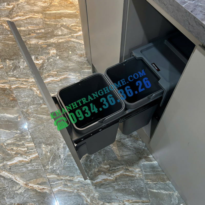 Thùng rác đôi GrandX XW.D30MD - 21 Thùng rác đôi GrandX XW.D30MD