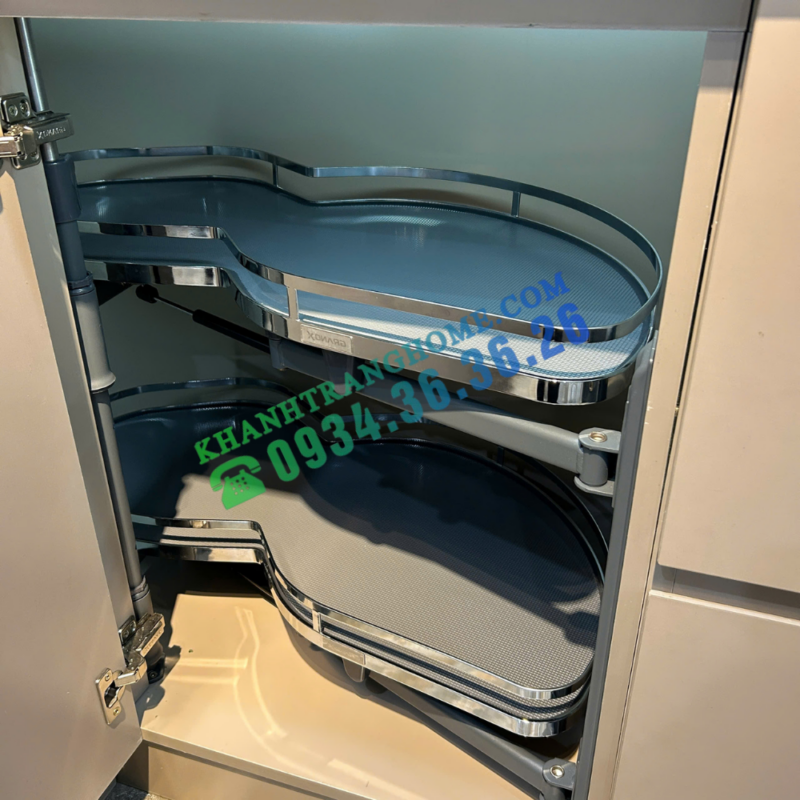 Kệ góc liên hoàn GrandX XM.420SR (Phải) - 30 Kệ góc liên hoàn GrandX XM.420SR