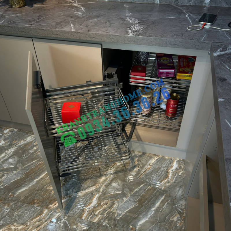 Kệ góc liên hoàn GrandX XMC.45S (L/R) - 30 Kệ góc liên hoàn GrandX XMC.45S (LR)