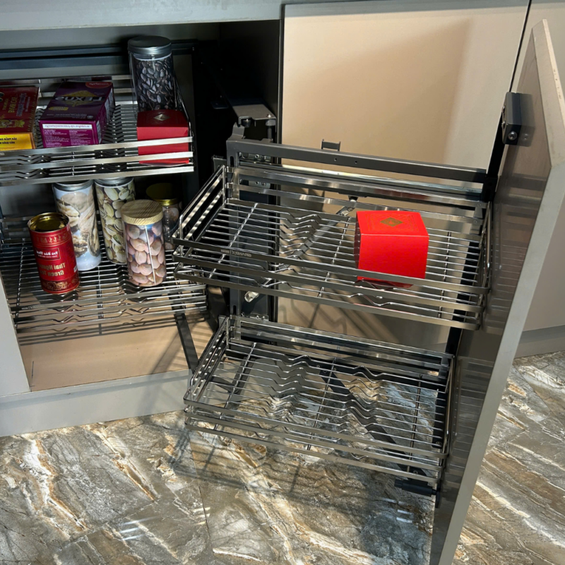 Kệ góc liên hoàn GrandX XMC.45S (L/R) - 27 Kệ góc liên hoàn GrandX XMC.45S (LR)