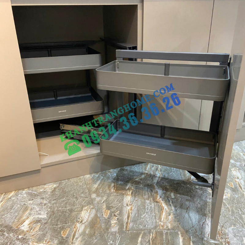 Kệ góc liên hoàn GrandX XMC.45TR