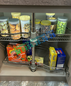 Kệ góc mâm xoay 12 GrandX XC.180.80S