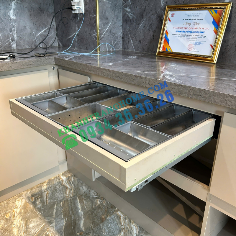 Khay chia thìa nĩa GrandX XT.S280 - 33 Khay chia thìa nĩa GrandX XT S280