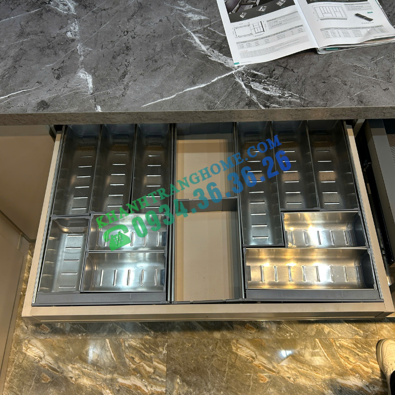 Khay chia thìa nĩa GrandX XT.S380 - 32 Khay chia thìa nĩa GrandX XT.S380