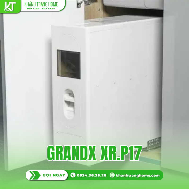 Thùng gạo âm tủ GrandX XR.P17 - 23 Thùng gạo âm tủ GrandX XR.P17
