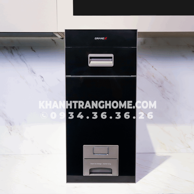 Thùng gạo âm tủ GrandX XR.G302B