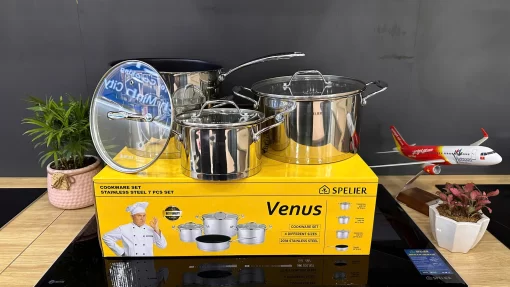BỘ NỒI INOX SPELIER VENUS - 9
