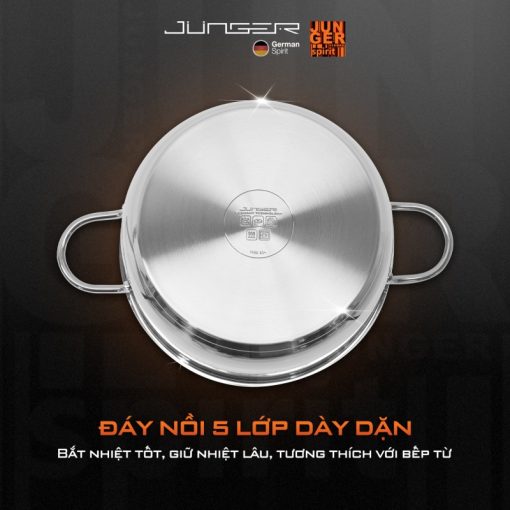 Bộ nồi Junger CWJ-050 CAO CẤP 5 MÓN - 7
