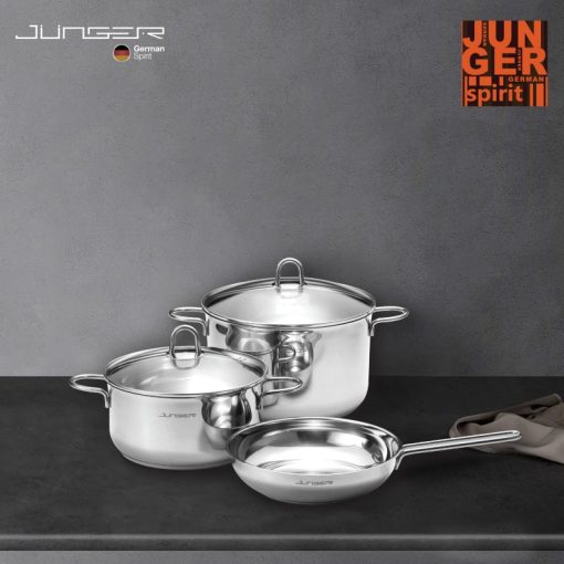 Bộ nồi Junger CWJ-050 CAO CẤP 5 MÓN - 1