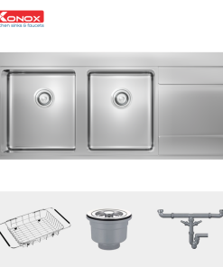 CHẬU RỬA BÁT KONOX UNICO 11652 - 16 CHẬU RỬA BÁT KONOX UNICO 11652 - 15