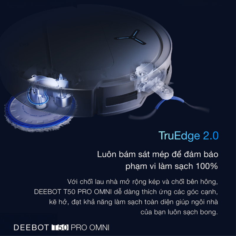 ROBOT HÚT BỤI ECOVACS T50 PRO OMNI - 88 ROBOT HÚT BỤI ECOVACS T50 PRO OMNI