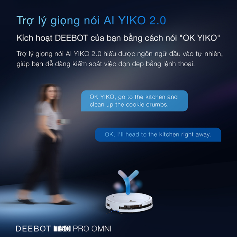 ROBOT HÚT BỤI ECOVACS T50 PRO OMNI - 90 ROBOT HÚT BỤI ECOVACS T50 PRO OMNI