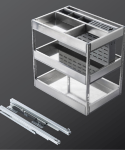 Giá đựng chai lọ, gia vị, dao thớt GrandX XK.B25S - 17