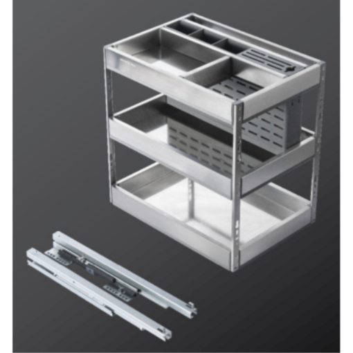Giá đựng chai lọ, gia vị, dao thớt GrandX XK.B25S - 9