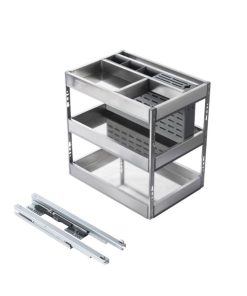 Giá đựng chai lọ, gia vị, dao thớt GrandX XK.B30S - 15