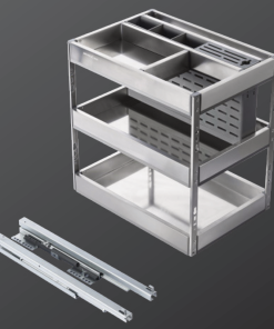 Giá đựng chai lọ, gia vị, dao thớt GrandX XK.B35S - 13