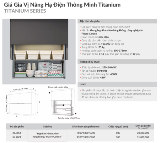 Giá gia vị thông minh GrandX XL.80ET - 5