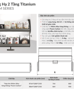 Giá nâng hạ 2 tầng GrandX XL.80T - 13