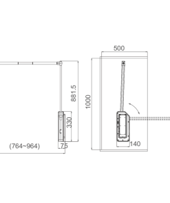 Giá nâng hạ điện GrandX XM.15E - 9